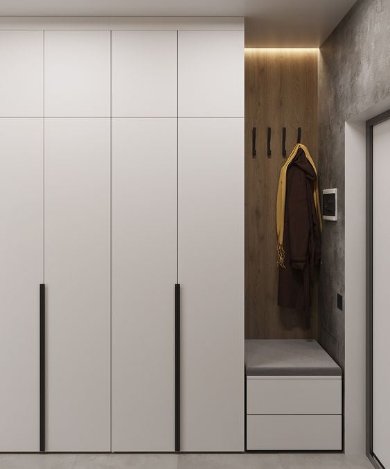 Garderobe mit Sitzbank 2 - Nach Maß