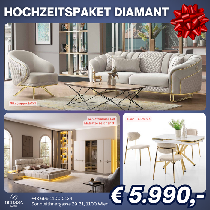 Diamant 3 Hochzeitspaket