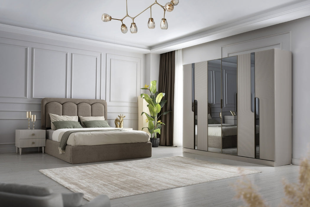Kumluca Schlafzimmer Set ( ohne Matratze )