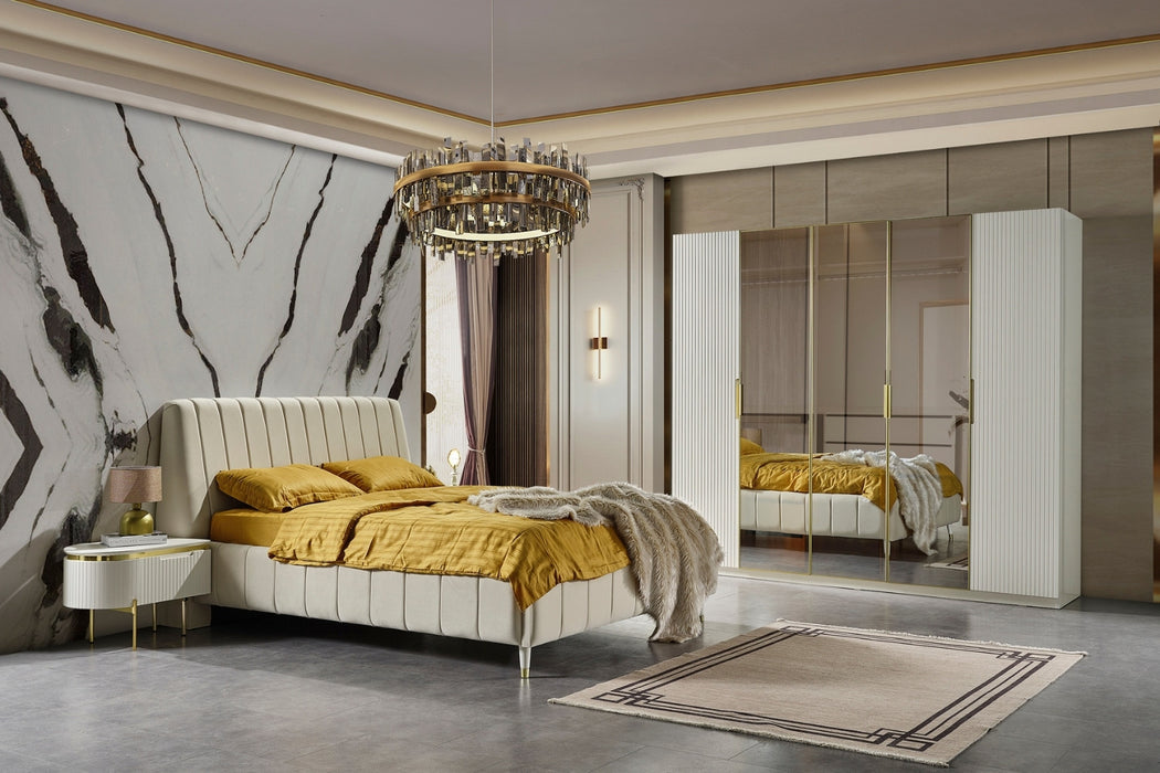 Tesla Luxury Schlafzimmer Set ( ohne Matratze )