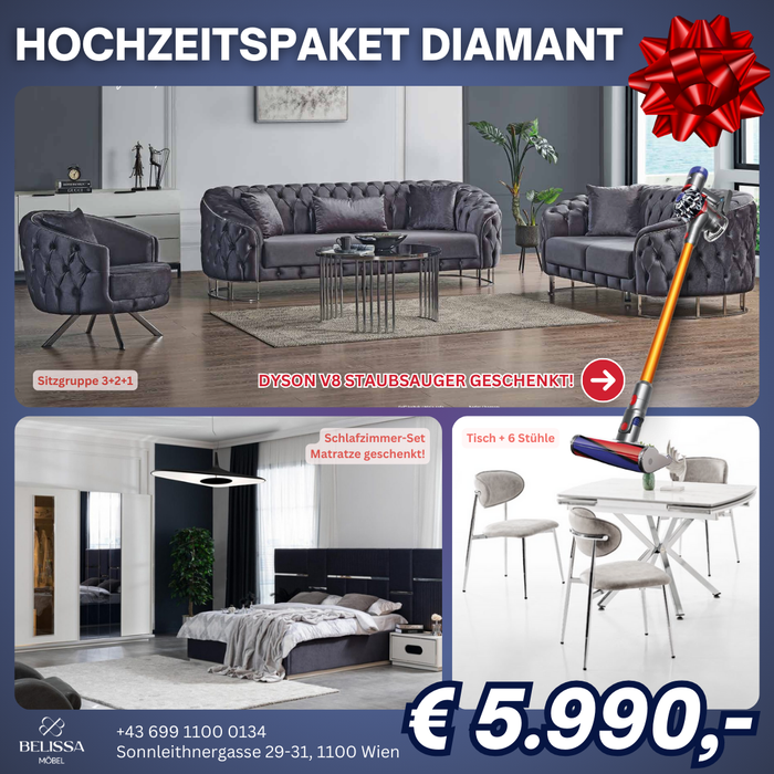 Diamant 2 Hochzeitspaket