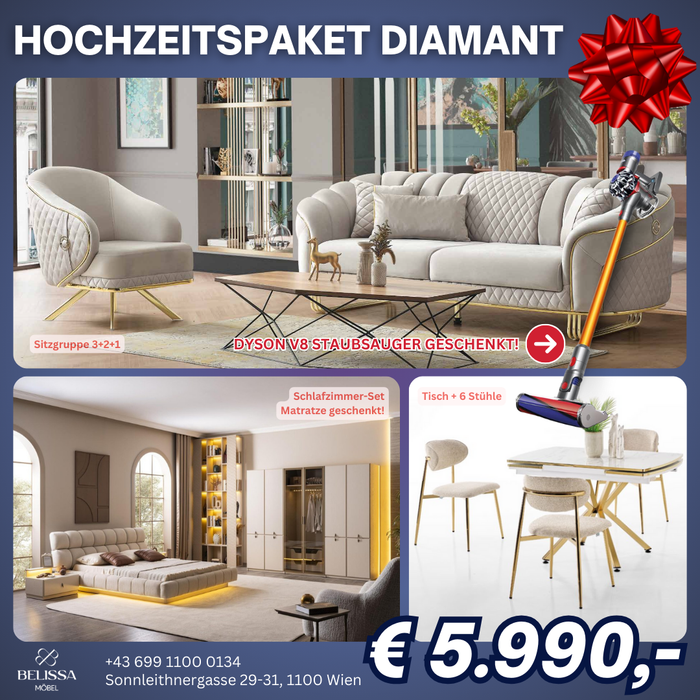 Diamant 3 Hochzeitspaket