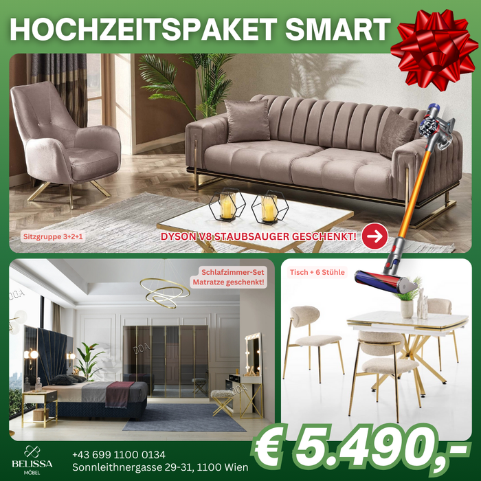 Smart 3 Hochzeitspaket